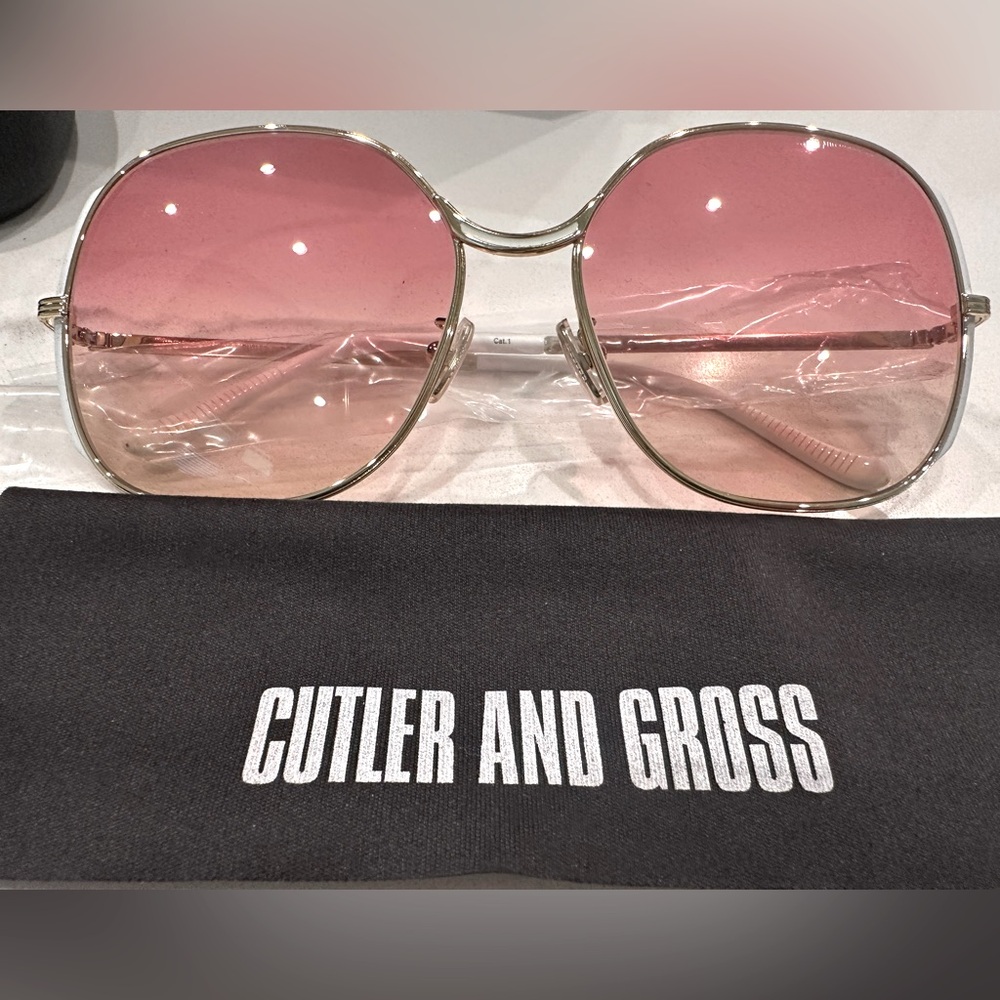 !!! SOLD!!! CUTLER & GROSS 1331’s NWT FULL INCLUSION SUNGLASSES 715.00 Retail